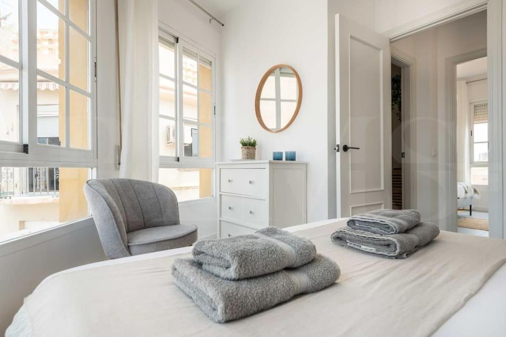 Sunlit & Fresh Apartment - Center By Rems Málaga Extérieur photo